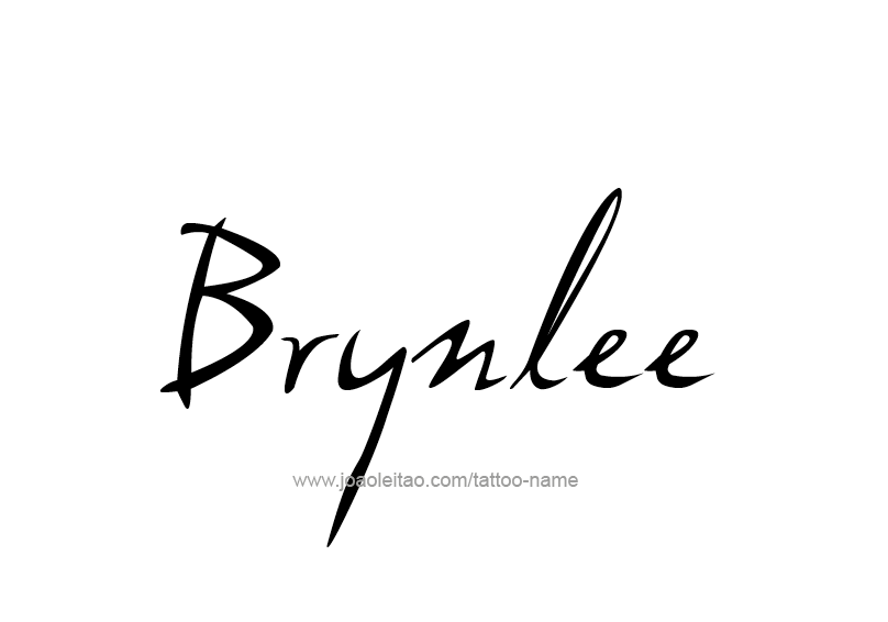 Tattoo Design Name Brynlee  