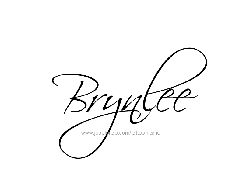 Tattoo Design Name Brynlee  