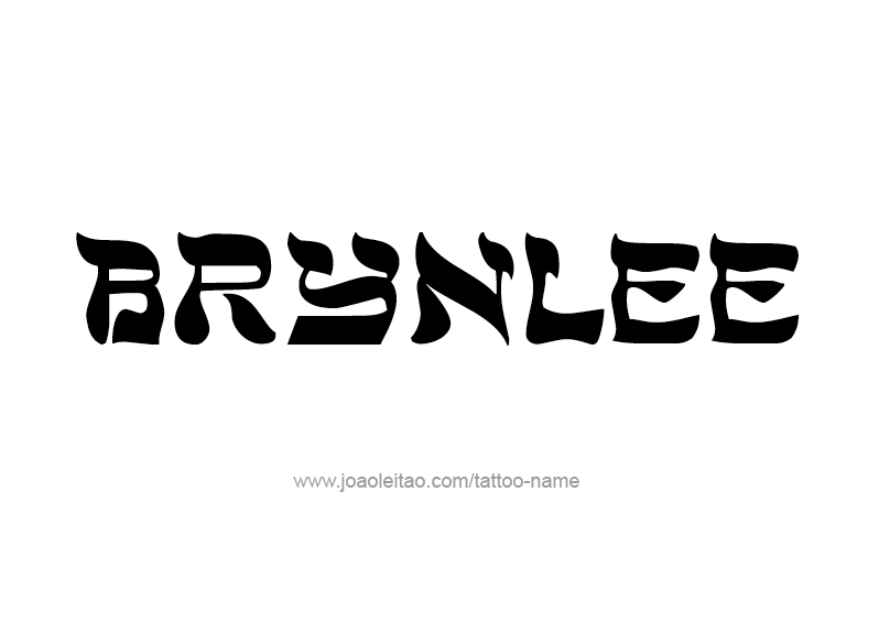 Tattoo Design Name Brynlee  