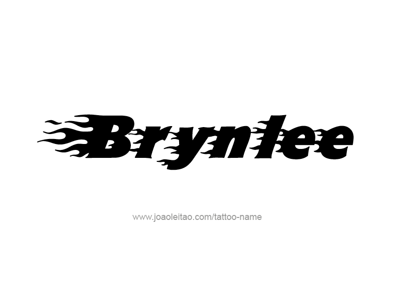 Tattoo Design Name Brynlee  