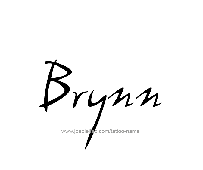 Tattoo Design Name Brynn  