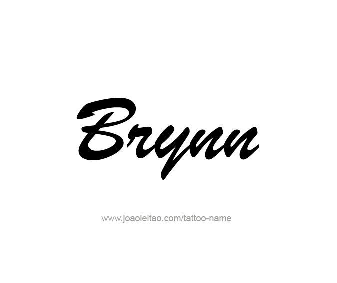 Tattoo Design Name Brynn  