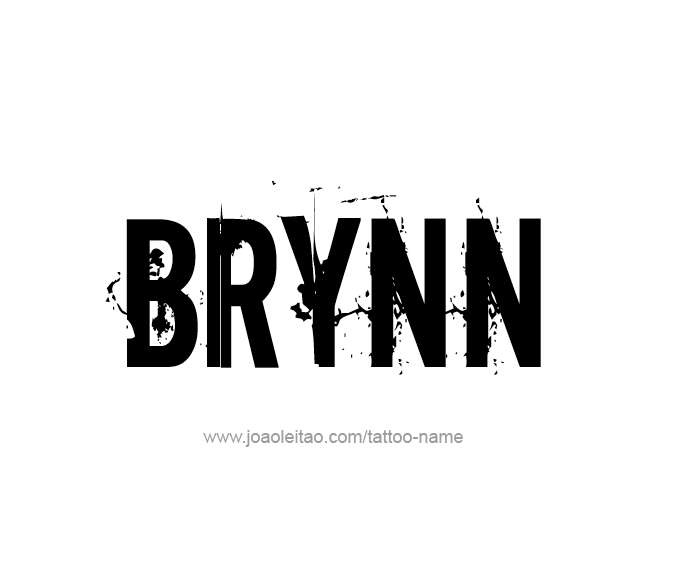 Tattoo Design Name Brynn  