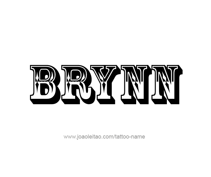 Tattoo Design Name Brynn  