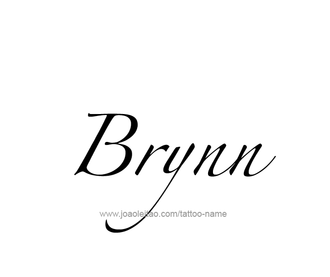 Tattoo Design Name Brynn  