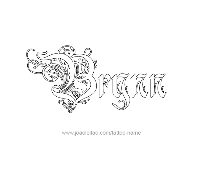 Tattoo Design Name Brynn  