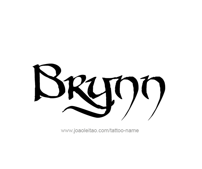 Tattoo Design Name Brynn  