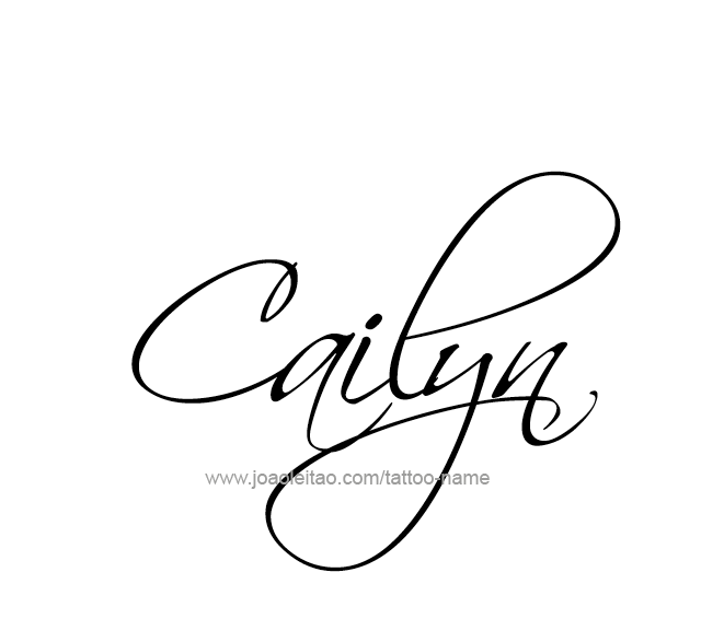 Tattoo Design Name Cailyn  