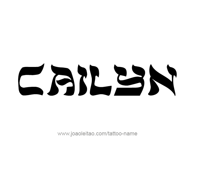 Tattoo Design Name Cailyn  