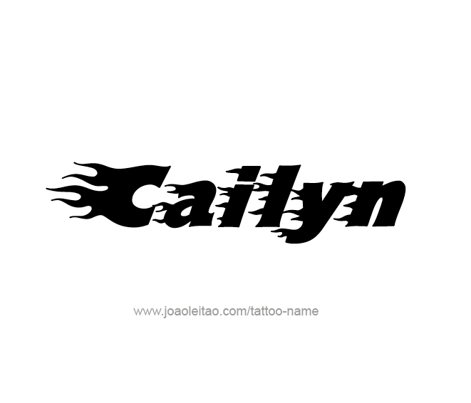 Tattoo Design Name Cailyn  