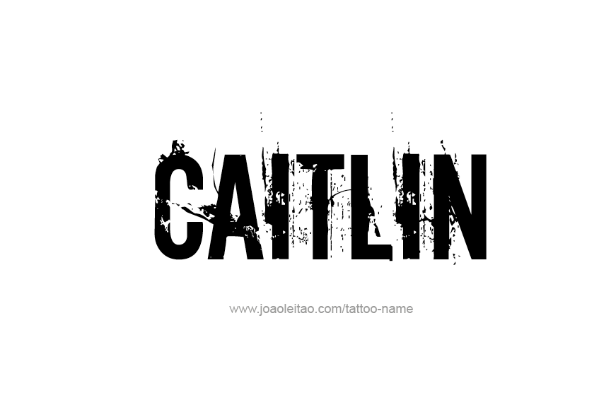 Tattoo Design Name Caitlin  