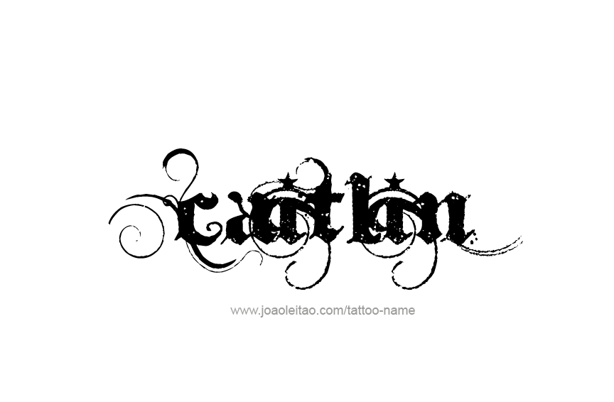 Tattoo Design Name Caitlin  