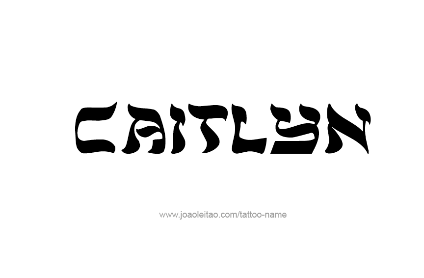 Tattoo Design Name Caitlyn  