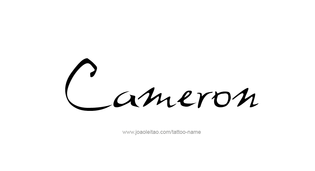 Tattoo Design Name Cameron  