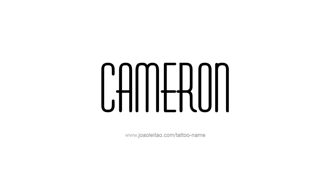 Tattoo Design Name Cameron  