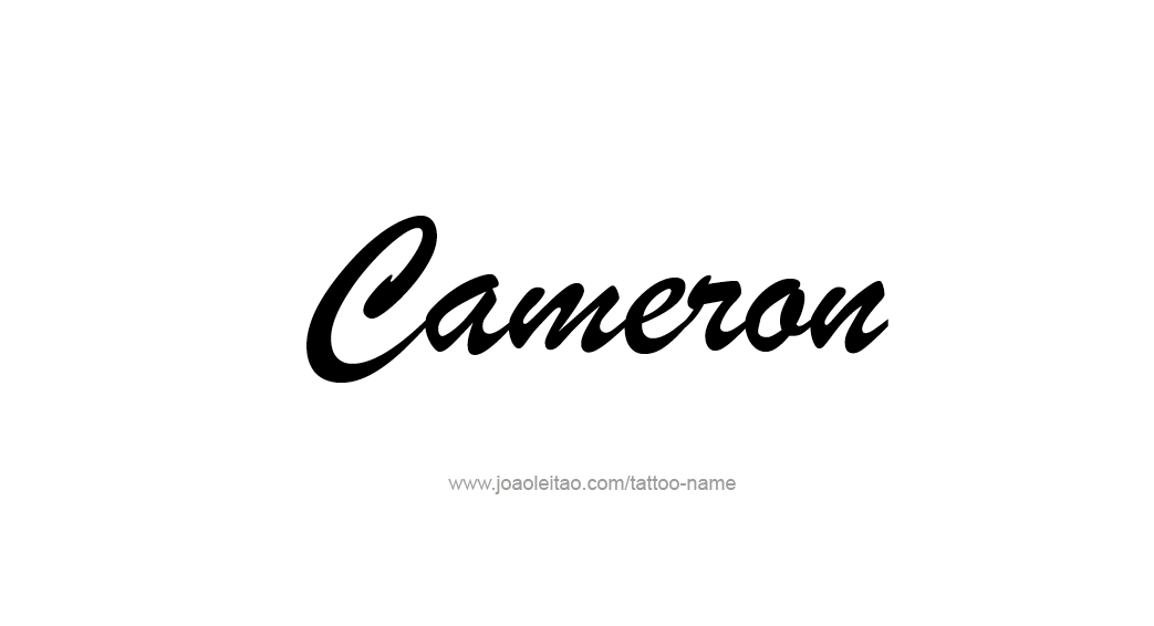 Tattoo Design Name Cameron  