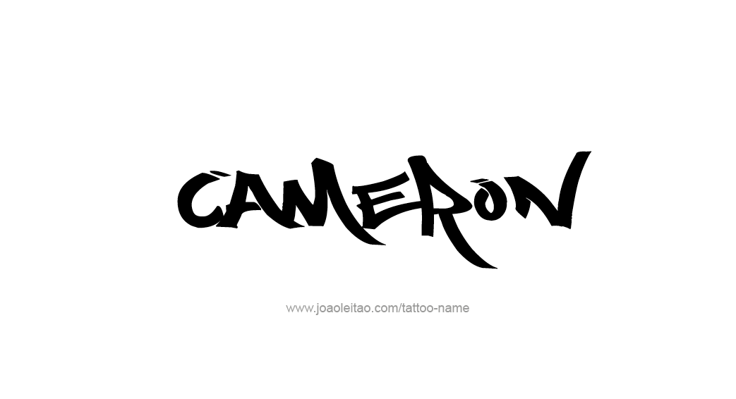 Tattoo Design Name Cameron  