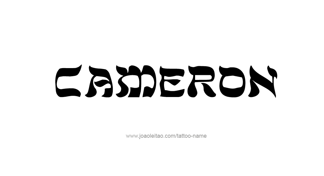 Tattoo Design Name Cameron  