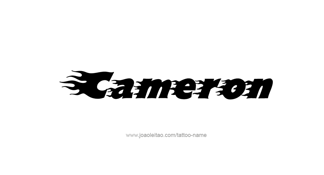 Tattoo Design Name Cameron  