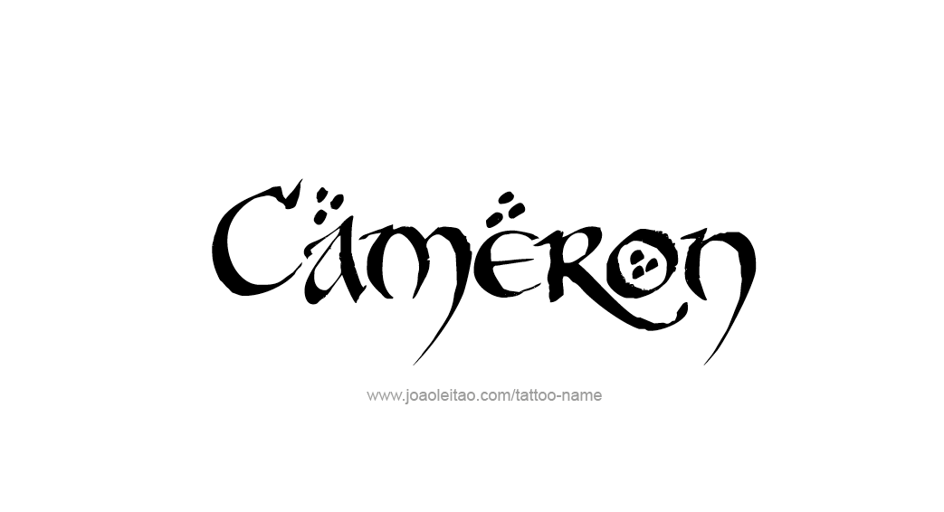 Tattoo Design Name Cameron  