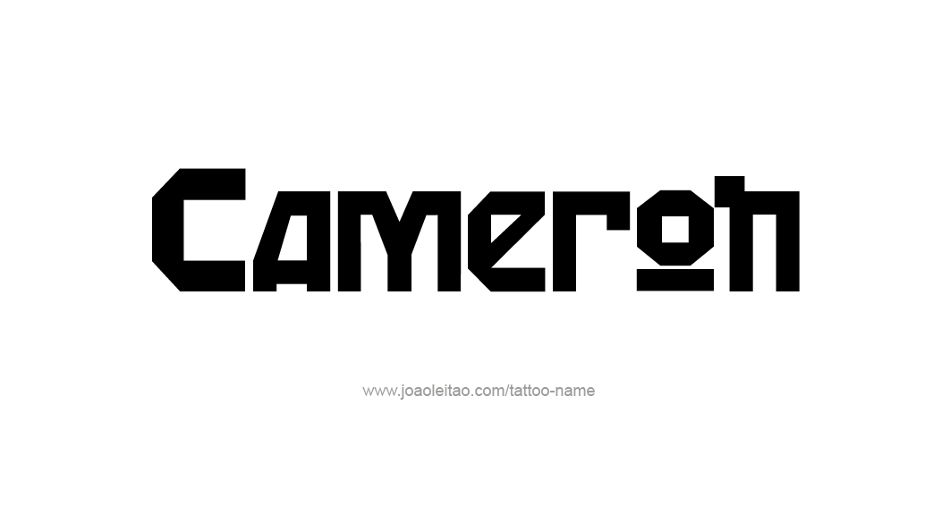 Tattoo Design Name Cameron  