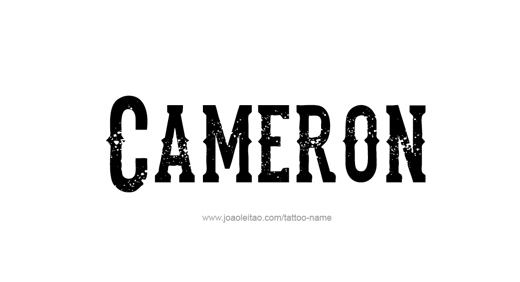 Tattoo Design Name Cameron  