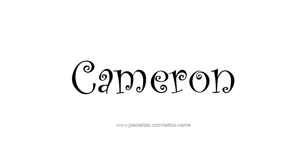 Tattoo Design Name Cameron  