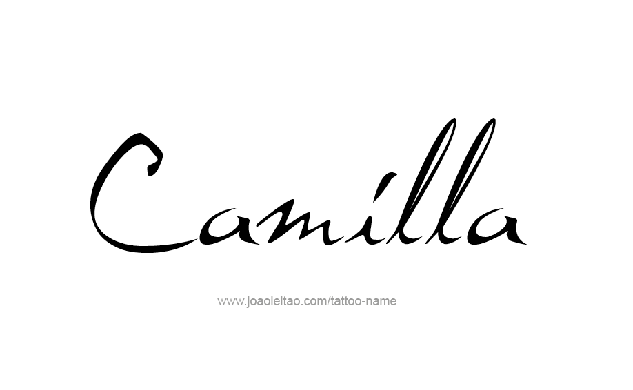 Tattoo Design Name Camilla  