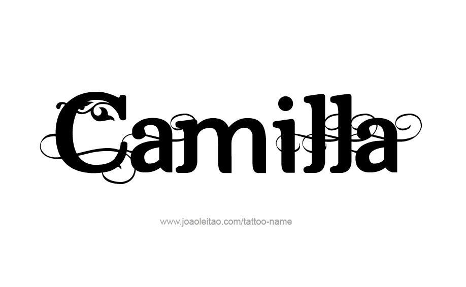 Tattoo Design Name Camilla  