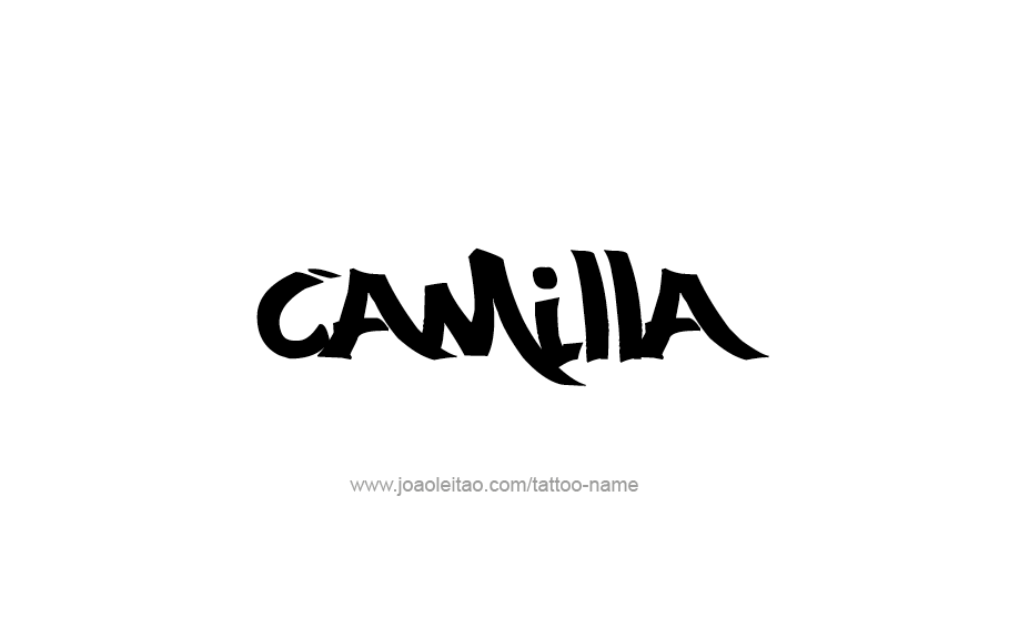 Tattoo Design Name Camilla  