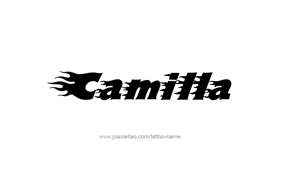 Tattoo Design Name Camilla  