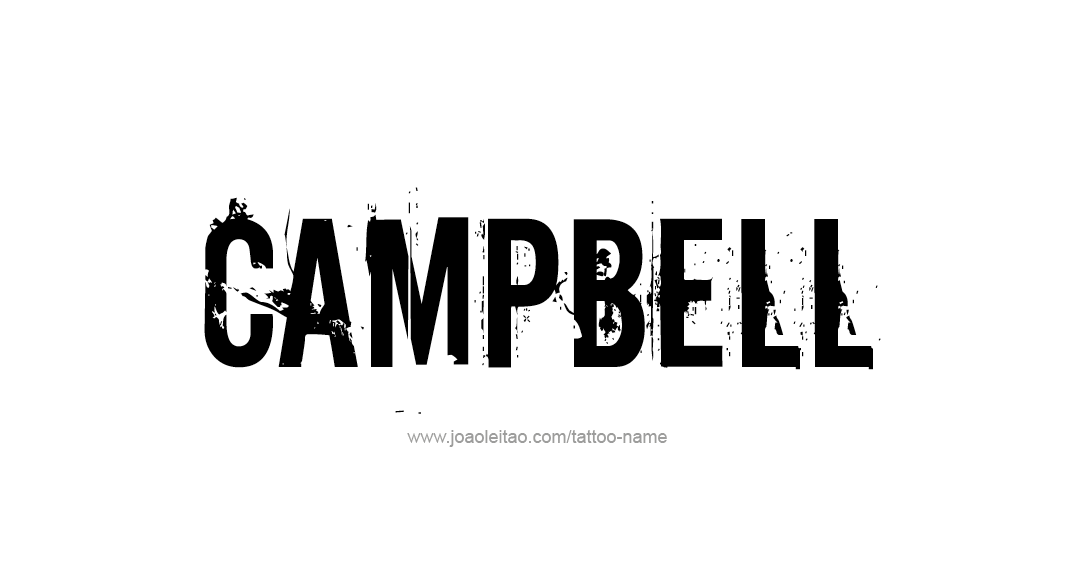 Tattoo Design Name Campbell  