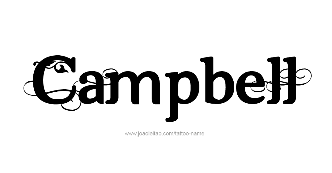 Tattoo Design Name Campbell  