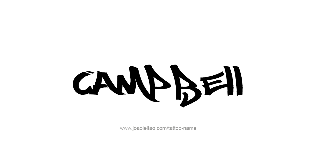 Tattoo Design Name Campbell  