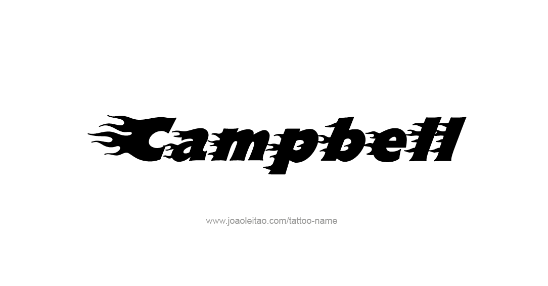 Tattoo Design Name Campbell  