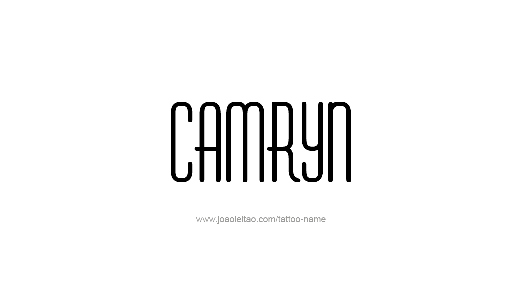 Tattoo Design Name Camryn  