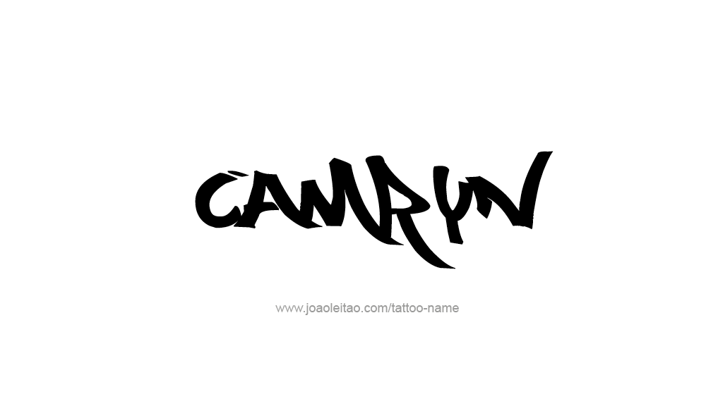 Tattoo Design Name Camryn  