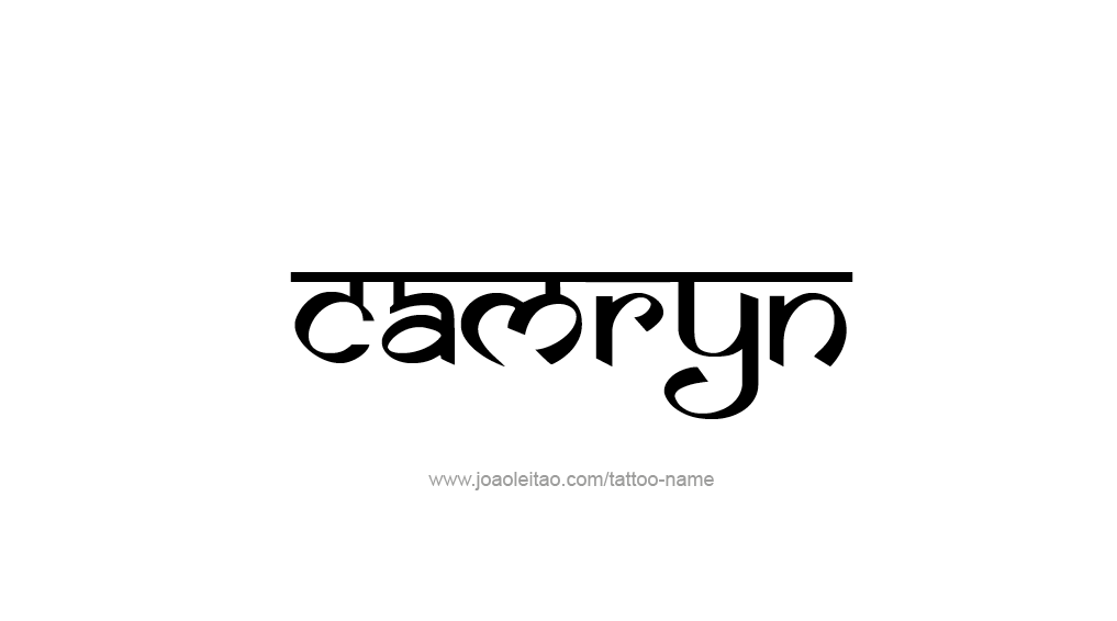 Tattoo Design Name Camryn  