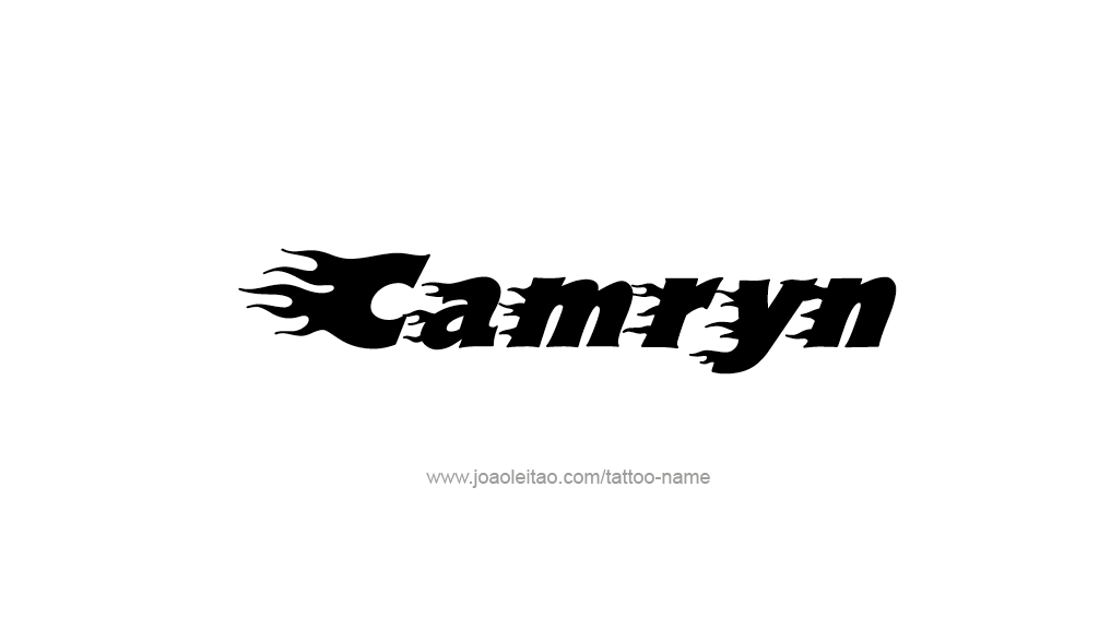 Tattoo Design Name Camryn  