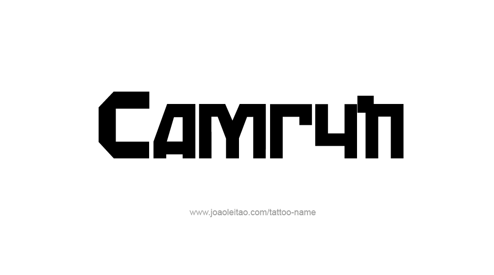 Tattoo Design Name Camryn  