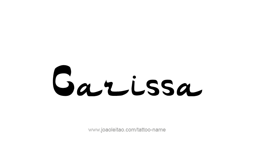 Tattoo Design Name Carissa  