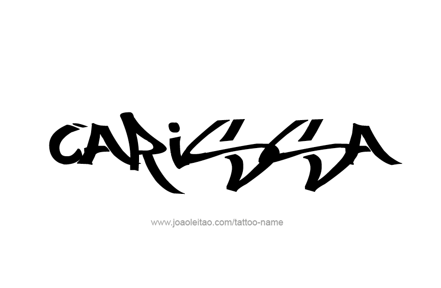 Tattoo Design Name Carissa  