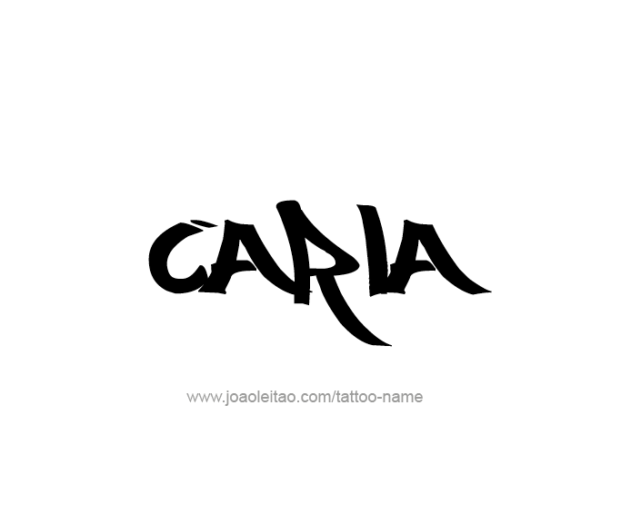 Tattoo Design Name Carla  