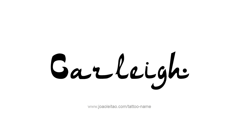 Tattoo Design Name Carleigh  