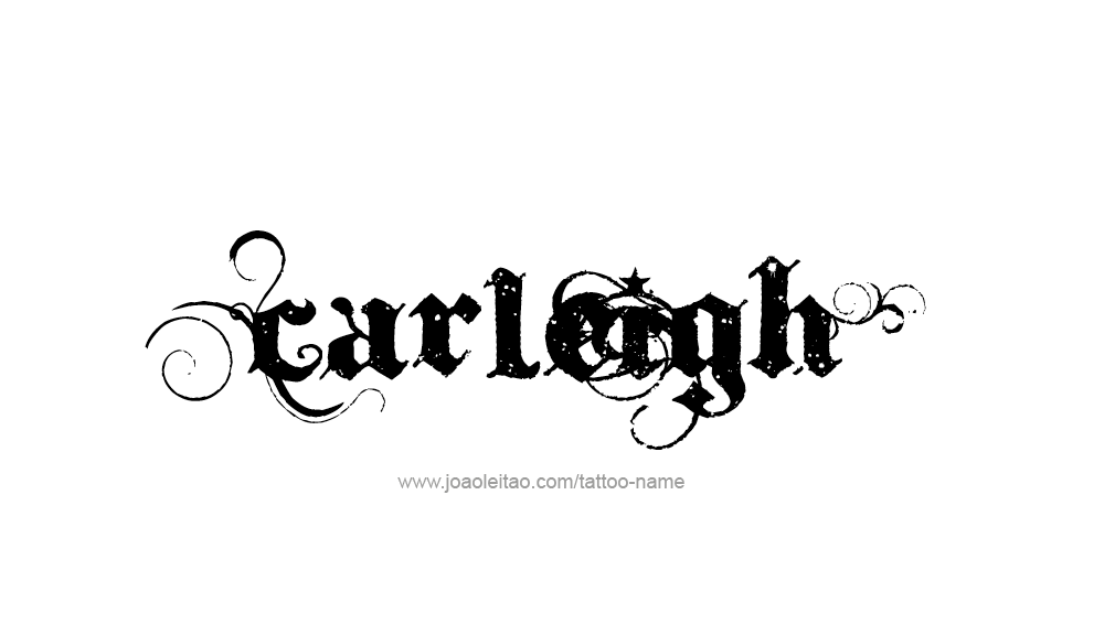 Tattoo Design Name Carleigh  