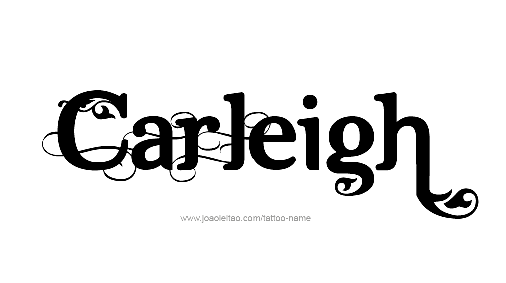 Tattoo Design Name Carleigh  