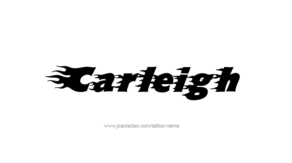 Tattoo Design Name Carleigh  