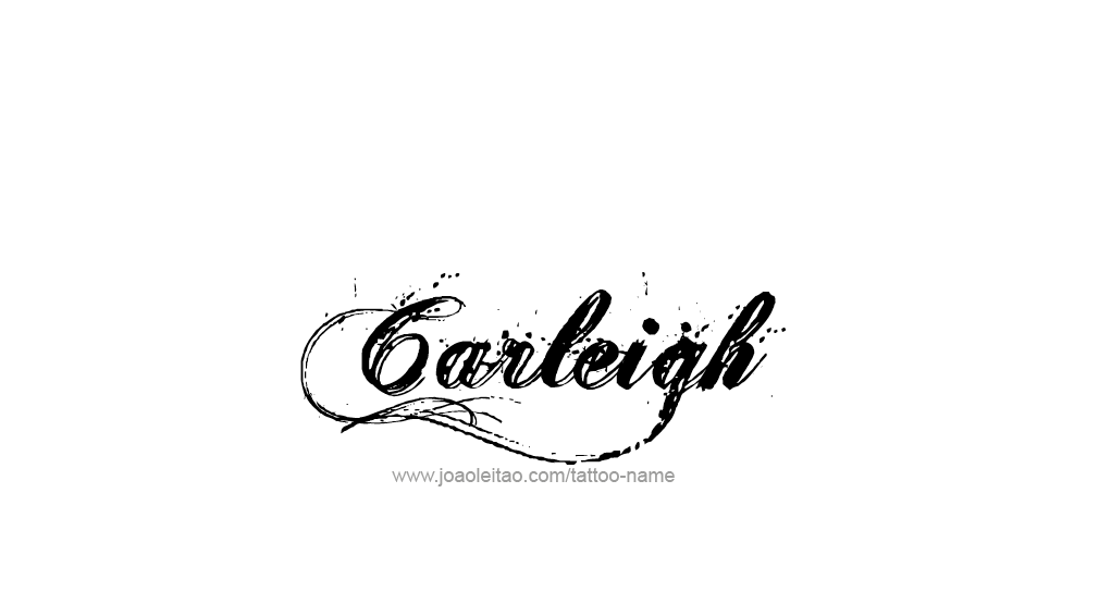 Tattoo Design Name Carleigh  