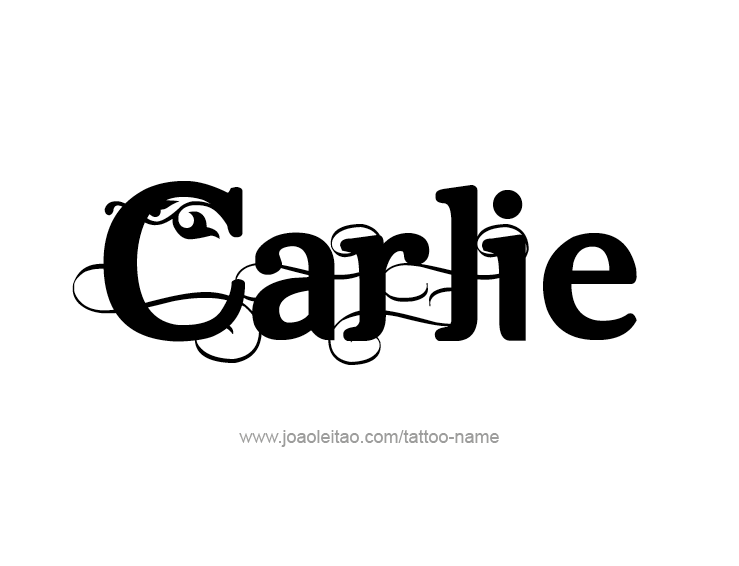 Tattoo Design Name Carlie  