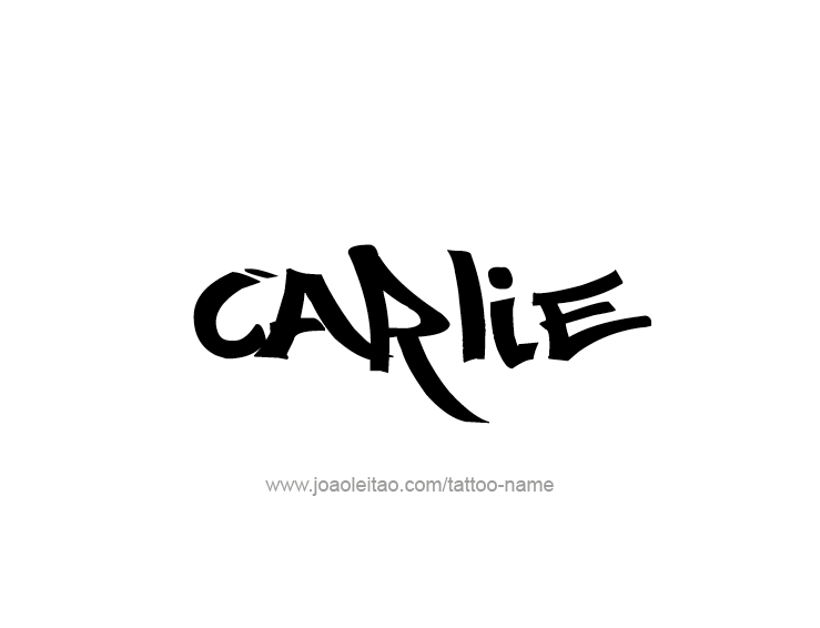 Tattoo Design Name Carlie  